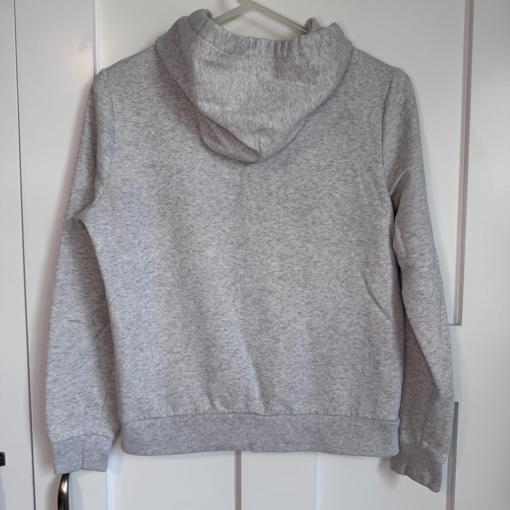 PINK Victoria's‎ Secret Full Zip Gray Hoodie Women's Size Small Cotton Blend - Picture 2 of 10